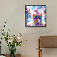 Load image into Gallery viewer, Diamond Painting - Full Round - Winged angel (30*30CM)

