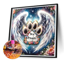 Load image into Gallery viewer, Diamond Painting - Full Round - Paw angel (30*30CM)

