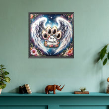 Load image into Gallery viewer, Diamond Painting - Full Round - Paw angel (30*30CM)
