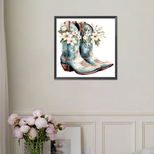 Load image into Gallery viewer, Diamond Painting - Full Square - Gardenia boots (30*30CM)
