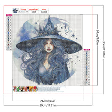 Load image into Gallery viewer, Diamond Painting - Full Round - Magic girl (30*30CM)

