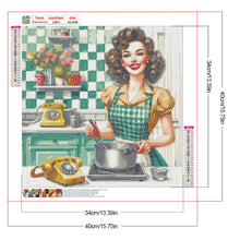Load image into Gallery viewer, Diamond Painting - Full Round - Housewife of 1995s (40*40CM)
