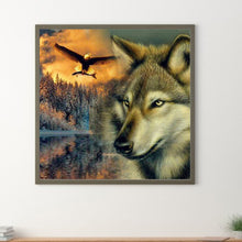 Load image into Gallery viewer, Diamond Painting - Full Round - Wolf (40*40CM)
