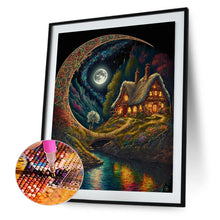 Load image into Gallery viewer, Diamond Painting - Full Round - Dreamlike moonlit night scenery (40*50CM)
