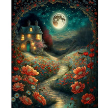 Load image into Gallery viewer, Diamond Painting - Full Round - Dreamlike moonlit night scenery (40*50CM)
