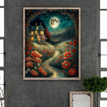 Load image into Gallery viewer, Diamond Painting - Full Round - Dreamlike moonlit night scenery (40*50CM)
