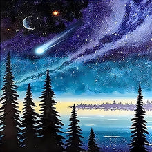 Load image into Gallery viewer, 9pcs Round Diamond Painting Set - Beautiful scenery
