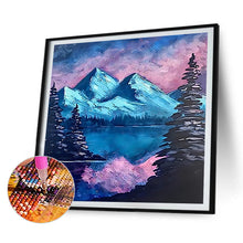 Load image into Gallery viewer, 9pcs Round Diamond Painting Set - Beautiful scenery
