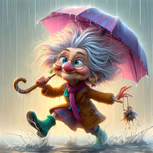 Load image into Gallery viewer, Round Diamond Painting Set - Funny grandma (30*30CM)
