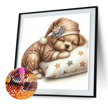Load image into Gallery viewer, Diamond Painting - Full Round - Dream puppy (30*30CM)

