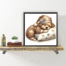 Load image into Gallery viewer, Diamond Painting - Full Round - Dream puppy (30*30CM)
