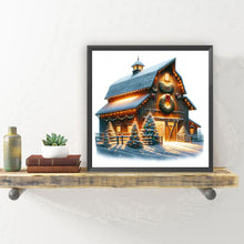 Load image into Gallery viewer, Diamond Painting - Full Round - Christmas cottage (30*30CM)
