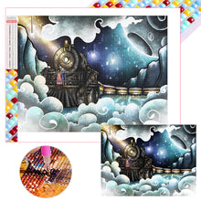 Load image into Gallery viewer, Diamond Painting - Full Square - Train (40*30CM)
