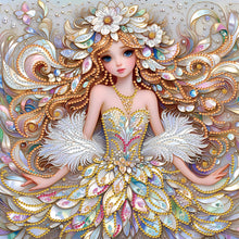Load image into Gallery viewer, Diamond Painting - Partial Special Shaped - Dancing girl (30*30CM)
