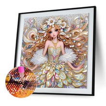 Load image into Gallery viewer, Diamond Painting - Partial Special Shaped - Dancing girl (30*30CM)
