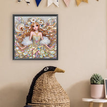 Load image into Gallery viewer, Diamond Painting - Partial Special Shaped - Dancing girl (30*30CM)
