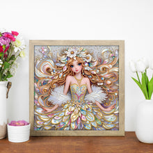 Load image into Gallery viewer, Diamond Painting - Partial Special Shaped - Dancing girl (30*30CM)
