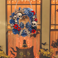 Load image into Gallery viewer, Acrylic Special Shape Halloween Skull DIY Diamond Painting Garland Pendant Kit
