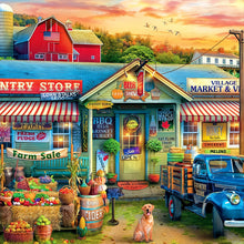 Load image into Gallery viewer, Diamond Painting - Full Round - Small town life (40*40CM)
