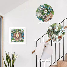 Load image into Gallery viewer, Diamond Painting - Partial Special Shaped - Elf girl (30*30CM)
