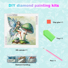Load image into Gallery viewer, Diamond Painting - Partial Special Shaped - Elf girl (30*30CM)
