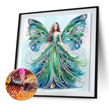Load image into Gallery viewer, Diamond Painting - Partial Special Shaped - Elf girl (30*30CM)
