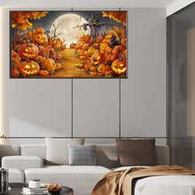 Load image into Gallery viewer, Diamond Painting - Full Round - Halloween pumpkin night (70*40CM)
