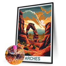 Load image into Gallery viewer, Diamond Painting - Full Round - Arch (30*45CM)
