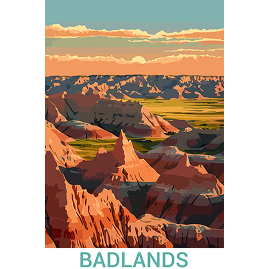 Diamond Painting - Full Round - Wasteland (30*45CM)