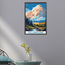 Load image into Gallery viewer, Diamond Painting - Full Round - Yellowstone Park (30*45CM)
