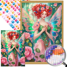 Load image into Gallery viewer, AB Diamond Painting - Full Round - Flower Fairy (40*60CM)
