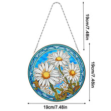 Load image into Gallery viewer, Suncatcher Daisy Diamond Painting Hanging Pendants for Kid Adults DIY Craft
