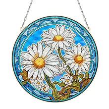 Load image into Gallery viewer, Suncatcher Daisy Diamond Painting Hanging Pendants for Kid Adults DIY Craft
