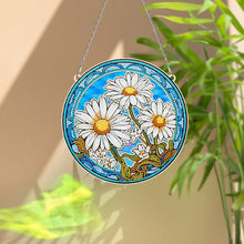 Load image into Gallery viewer, Suncatcher Daisy Diamond Painting Hanging Pendants for Kid Adults DIY Craft

