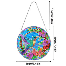 Load image into Gallery viewer, Suncatcher Hummingbird Diamond Painting Hanging Pendants for Kid DIY Craft
