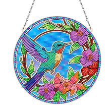 Load image into Gallery viewer, Suncatcher Hummingbird Diamond Painting Hanging Pendants for Kid DIY Craft

