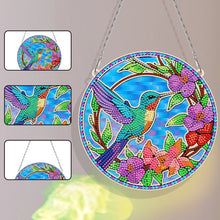 Load image into Gallery viewer, Suncatcher Hummingbird Diamond Painting Hanging Pendants for Kid DIY Craft
