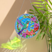 Load image into Gallery viewer, Suncatcher Hummingbird Diamond Painting Hanging Pendants for Kid DIY Craft
