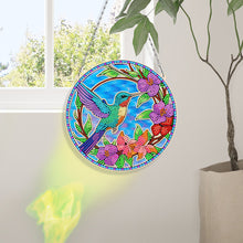 Load image into Gallery viewer, Suncatcher Hummingbird Diamond Painting Hanging Pendants for Kid DIY Craft
