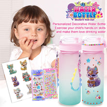 Load image into Gallery viewer, 470ml Fox DIY Diamond Painting Cup Kit Diamond Decorate Water Bottle DIY Art
