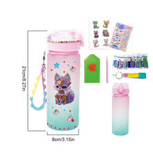 Load image into Gallery viewer, 470ml Fox DIY Diamond Painting Cup Kit Diamond Decorate Water Bottle DIY Art
