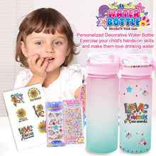 Load image into Gallery viewer, 470ml Sunflower DIY Diamond Painting Cup Kit Diamond Decorate Water Bottle Art
