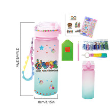 Load image into Gallery viewer, 470ml Gnome DIY Diamond Painting Cup Kit Diamond Decorate Water Bottle DIY Art
