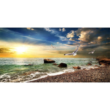 Load image into Gallery viewer, Diamond Painting - Full Square - Seaside Beach (80*40CM)
