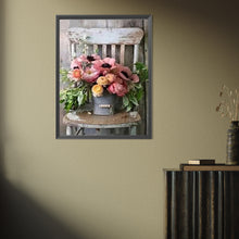 Load image into Gallery viewer, Diamond Painting - Full Square - Bouquet on the chair (30*40CM)
