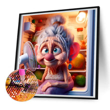 Load image into Gallery viewer, Diamond Painting - Full Round - Hot summer grandmother (30*30CM)
