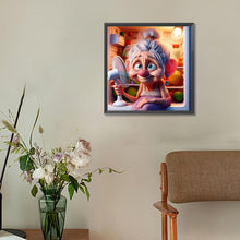 Load image into Gallery viewer, Diamond Painting - Full Round - Hot summer grandmother (30*30CM)
