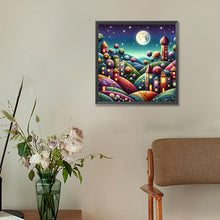 Load image into Gallery viewer, Diamond Painting - Full Round - Abstract house (30*30CM)
