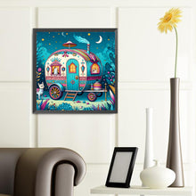 Load image into Gallery viewer, Diamond Painting - Full Round - Camping car (40*40CM)
