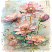 Load image into Gallery viewer, Diamond Painting - Full Round - Pink lotus (40*60CM)
